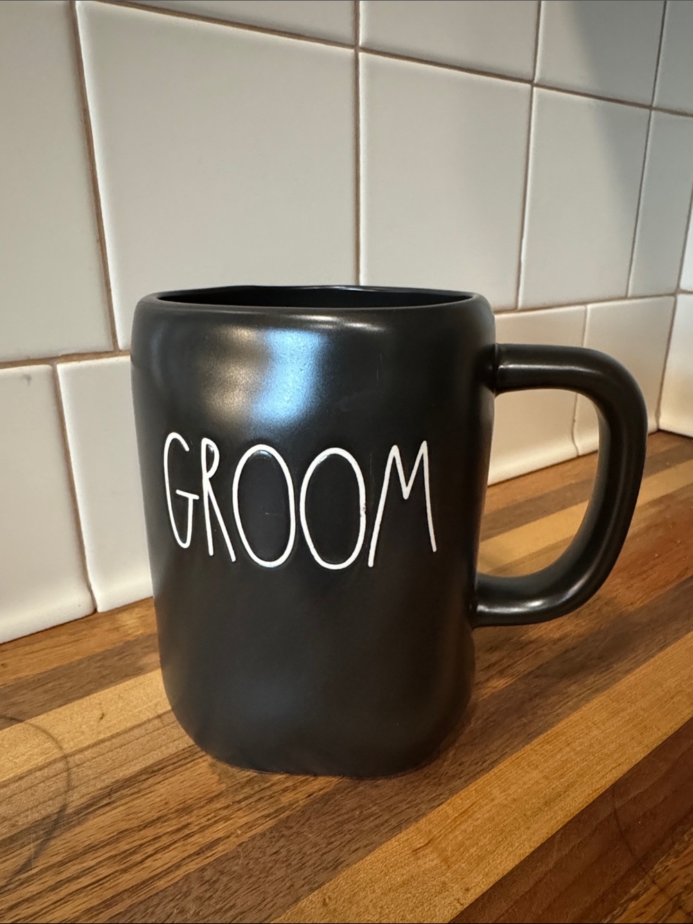 Rae Dunn Groom Mug
